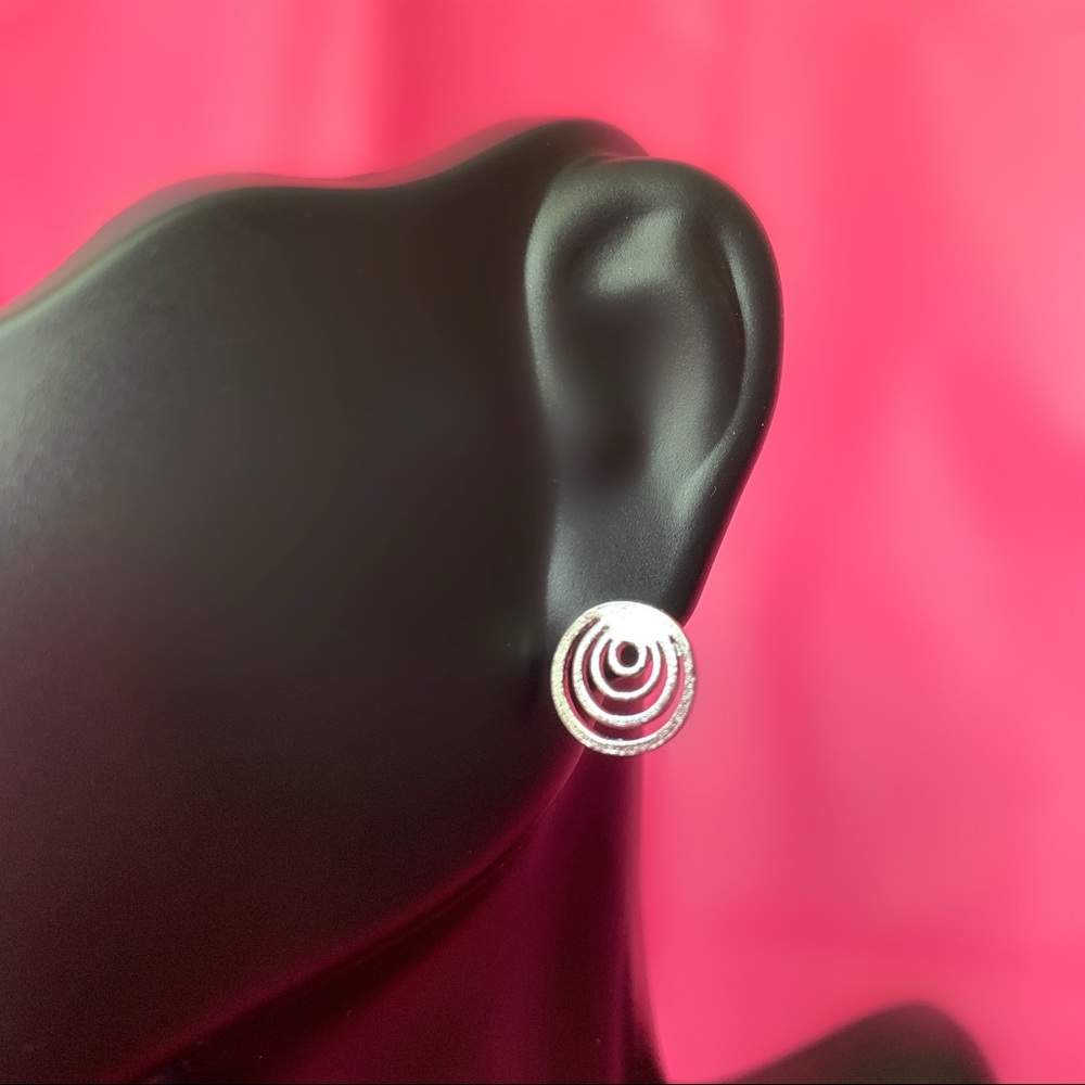 Mini Endless Circle Earrings